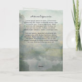 Rustikaler Hirschwaldteich auf der Gedächtnisbeerd Programm (Rückseite)