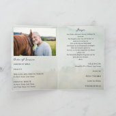 Rustikaler Hirschwaldteich auf der Gedächtnisbeerd Programm (Innenseite)