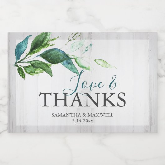 Rustikaler Hochzeitsbrunch und Bubbly Sparkling We Schaumweinetikett (Einzelnes Label)