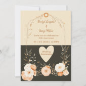 Rustikaler Hochzeitstag der Erde (Vorderseite)