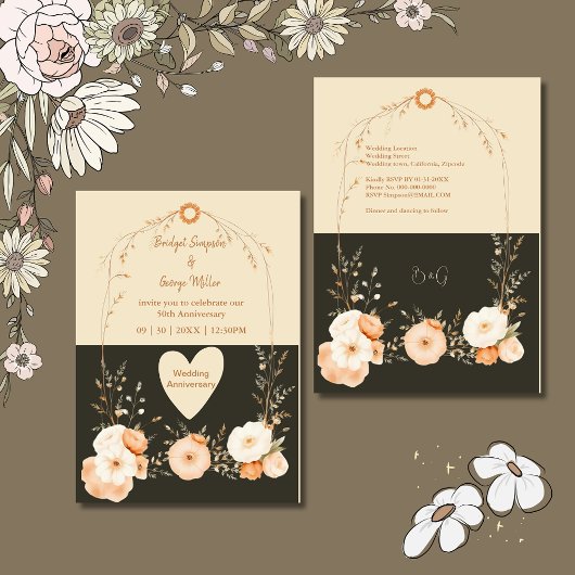 Rustikaler Hochzeitstag der Erde