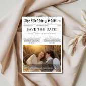Rustikaler Hochzeitstil-Foto Save The Date