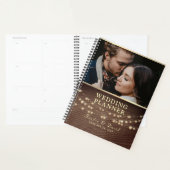 Rustikaler Holzbalkenleuchter Hochzeitsplaner Planer (Anzeige)