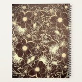 Rustikaler Holzbalkenleuchter Hochzeitsplaner Planer (Rückseite)