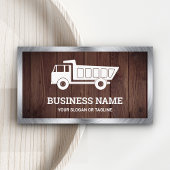 Rustikaler Holzbau Visitenkarte