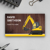 Rustikaler Holzbau Visitenkarte