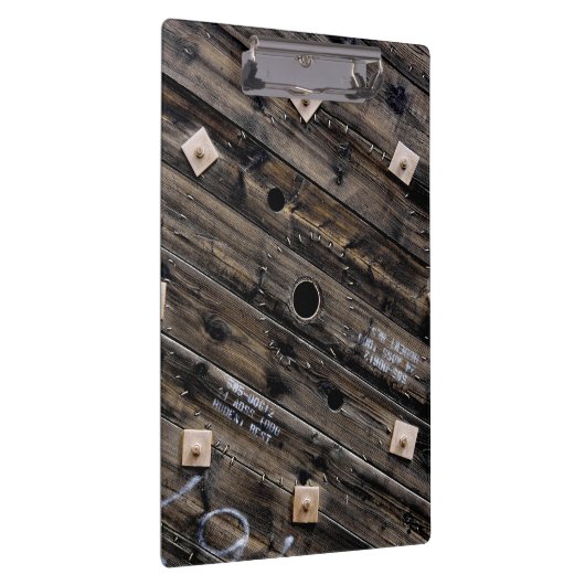 Rustikaler Holzdraht Klemmbrett (Rechts)