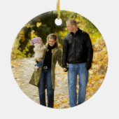 Rustikaler hölzerner feenhafte Licht-neuer Keramik Ornament (Hinten)