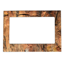 Rustikaler hölzerner Foto-Rahmen