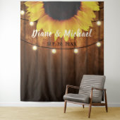 Rustikaler hölzerner wandteppich (Beispiel)