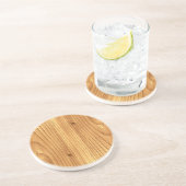 Rustikaler Holzfab Phantastischer enormer Wert Getränkeuntersetzer (Seite)