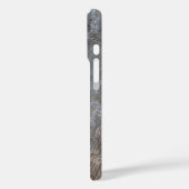 Rustikaler Holzfall-Mate iPhone Case (Rückseite / Links)