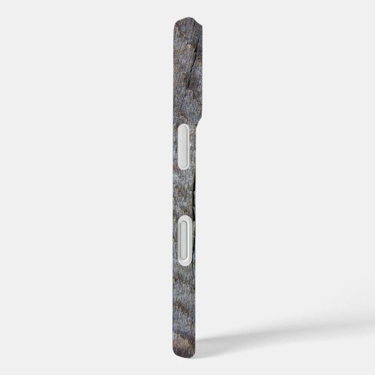 Rustikaler Holzfall-Mate iPhone Case (Rückseite / Rechts)