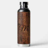 Rustikaler Holzfäller Trinkflasche (links)