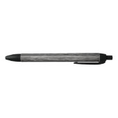 Rustikaler Holzhintergrund Schwarzer Tinte Pen Kugelschreiber (Unterseite)