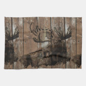 Rustikaler Holzmoor Geschirrtuch (Horizontal)