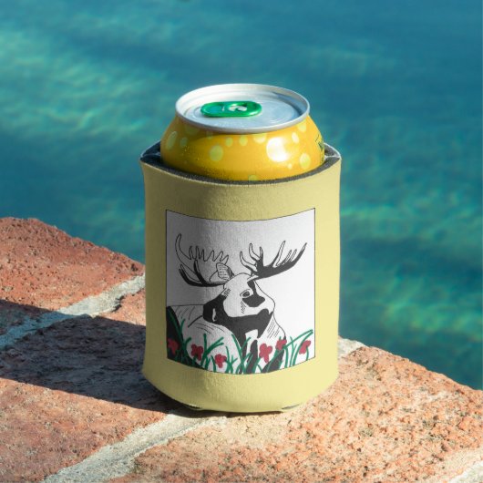 Rustikaler Holzmoose Dosenkühler (In Situ Pool)