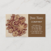 Rustikaler Hufeisen Cowboy Western Visitenkarte (Vorderseite)