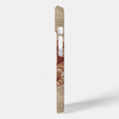 Rustikaler Hufeisen Western Blumencowboy Case-Mate iPhone Hülle (Rückseite / Links)