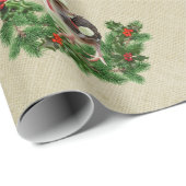 Rustikaler Hühnerurlaub Geschenkpapier (Rolleneckpunkt)