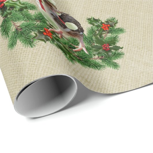 Rustikaler Hühnerurlaub Geschenkpapier (Rolleneckpunkt)