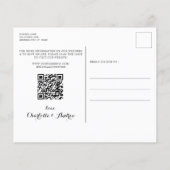 Rustikaler Hund zum Haushalt, der das Datum des QR (Rückseite)