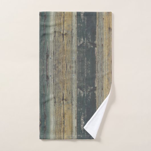 Rustikaler Hütte Badhandtuch Set (Handtuch)