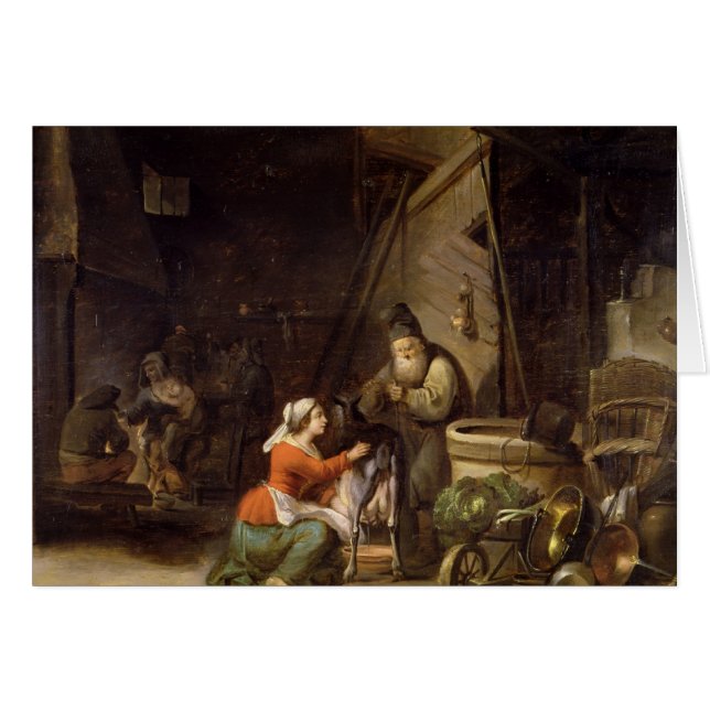 Rustikaler Innenraum (Vorderseite (Horizontal))