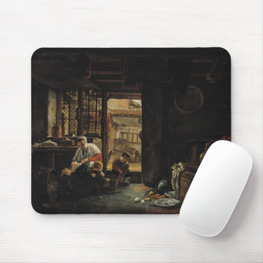 Rustikaler Innenraum Mousepad (Mit Mouse)