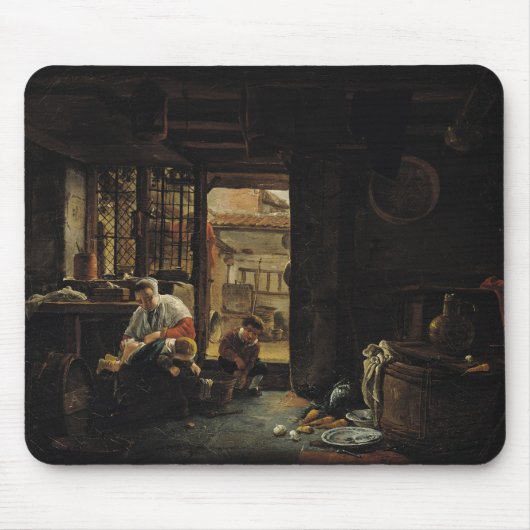 Rustikaler Innenraum Mousepad (Vorne)