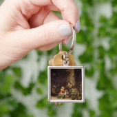 Rustikaler Innenraum Schlüsselanhänger (Hand)