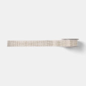 Rustikaler Jute Satinband (Vorderseite)