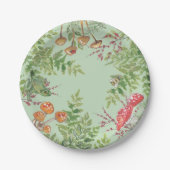 Rustikaler Käfereis Pappteller (Vorderseite)