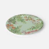 Rustikaler Käfereis Pappteller (Schrägansicht)