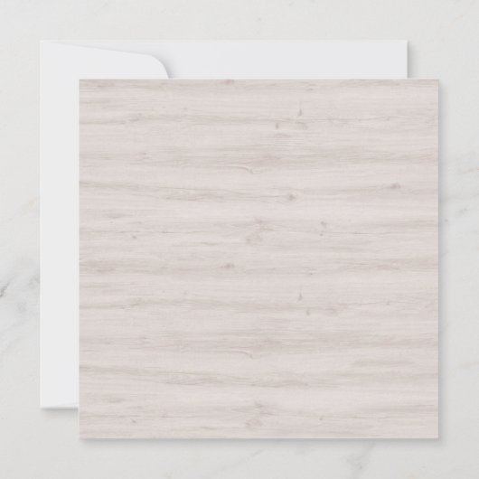 Rustikaler Kalender August Hochzeitstube Save the Date (Rückseite)