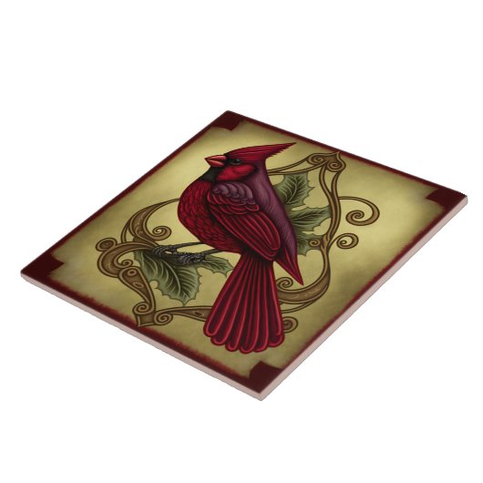 Rustikaler Kardinal Fliese (Seite)