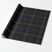 Rustikaler Karierter Malcolm Tartan Geschenkpapier (Ungerollt)