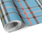 Rustikaler Karierter Tartan Geschenkpapier (Rolleneckpunkt)