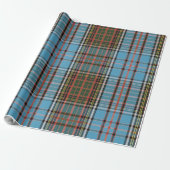 Rustikaler Karierter Tartan Geschenkpapier (Ungerollt)