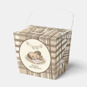 Rustikaler Karo-Lutscher Cowboy Geschenkschachtel (Vorderseite)