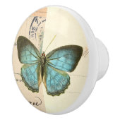 Rustikaler Keramikgriff des Vintagen Keramikknauf (Rechts)