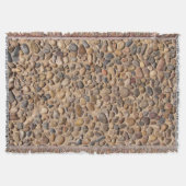 Rustikaler Kiesel entsteint Foto Decke (Vorderseite)