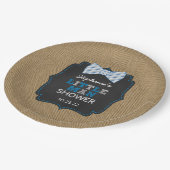 Rustikaler kleiner pappteller (Schrägansicht)