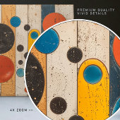 Rustikaler Kosmos - Abstrakte Keramik Fliese