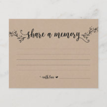 Rustikaler Kraftpapier-Anteil eine codierte Karte