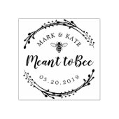 Rustikaler Kranz bedeutet, Honig-Gastgeschenk Hoch Gummistempel (Prägung)