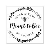 Rustikaler Kranz bedeutet, Honig-Gastgeschenk Hoch Permastempel (Design)