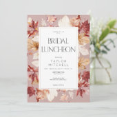 Rustikaler Kranz Herbstlaub Weinroute Mendrisiotto Einladung (Stehend Vorderseite)