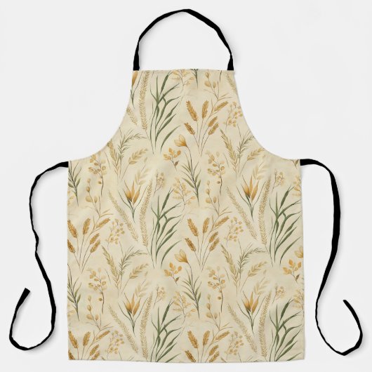 Rustikaler Kräutergarten - Schürze (Vorderseite)