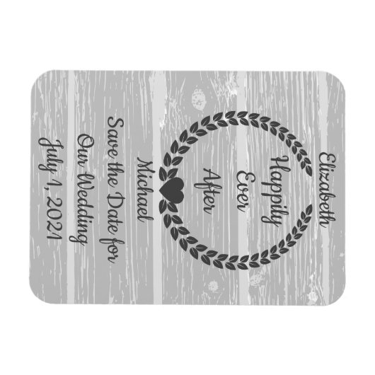 Rustikaler Krautholz Magnet (Horizontal)